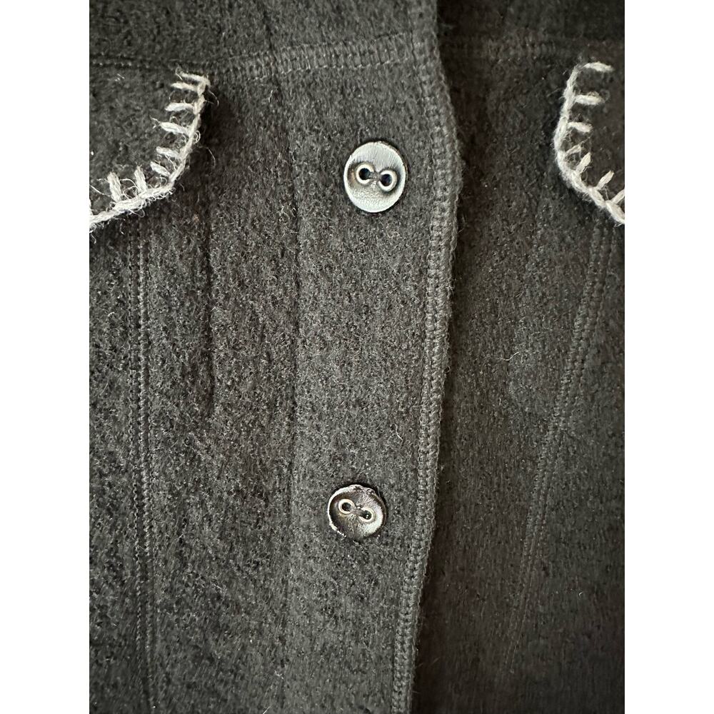 Black Ruby Rd Jacket Wool With Buttons Women's Sm… - image 3
